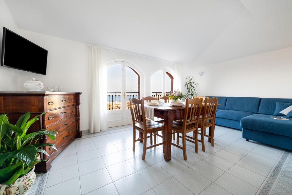 Sorrentovibes - Sea View Rooftop Apartment With Jacuzzi & Garden Exteriér fotografie