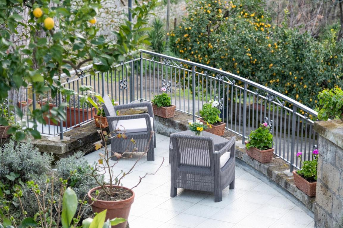 Sorrentovibes - Sea View Rooftop Apartment With Jacuzzi & Garden Exteriér fotografie